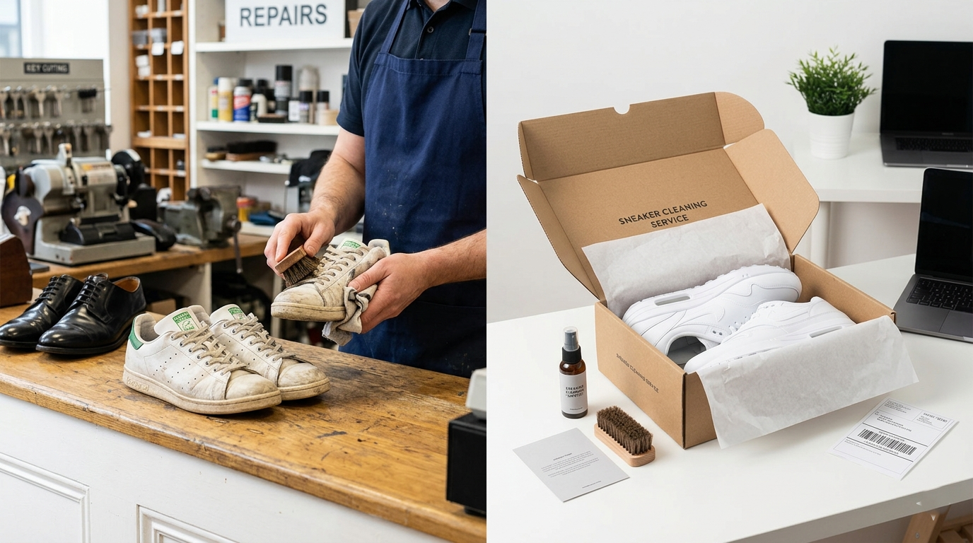 Clean 'Em vs Timpson: Shoe Cleaning Compared