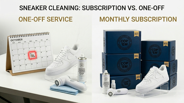 Sneaker Cleaning Subscription vs One-Off Mail-In