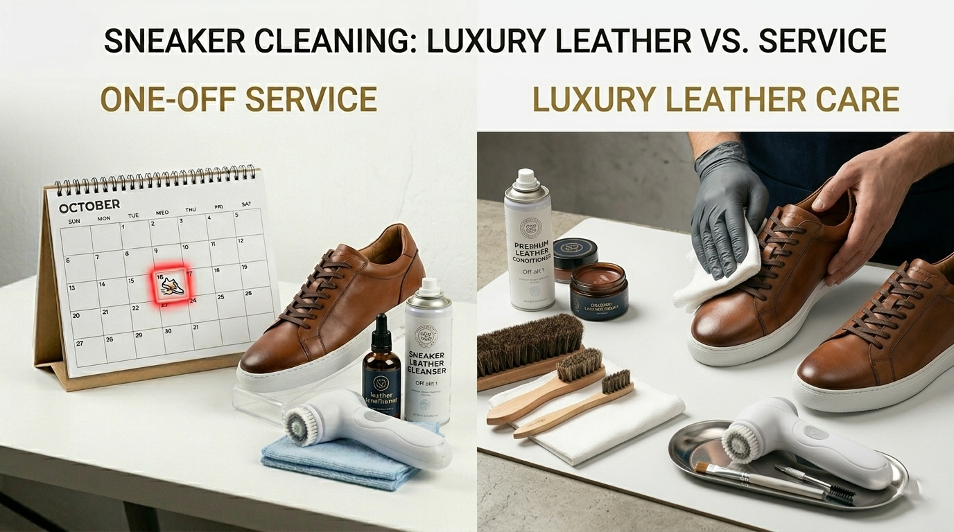 How to Clean Leather Sneakers and Designer Trainers