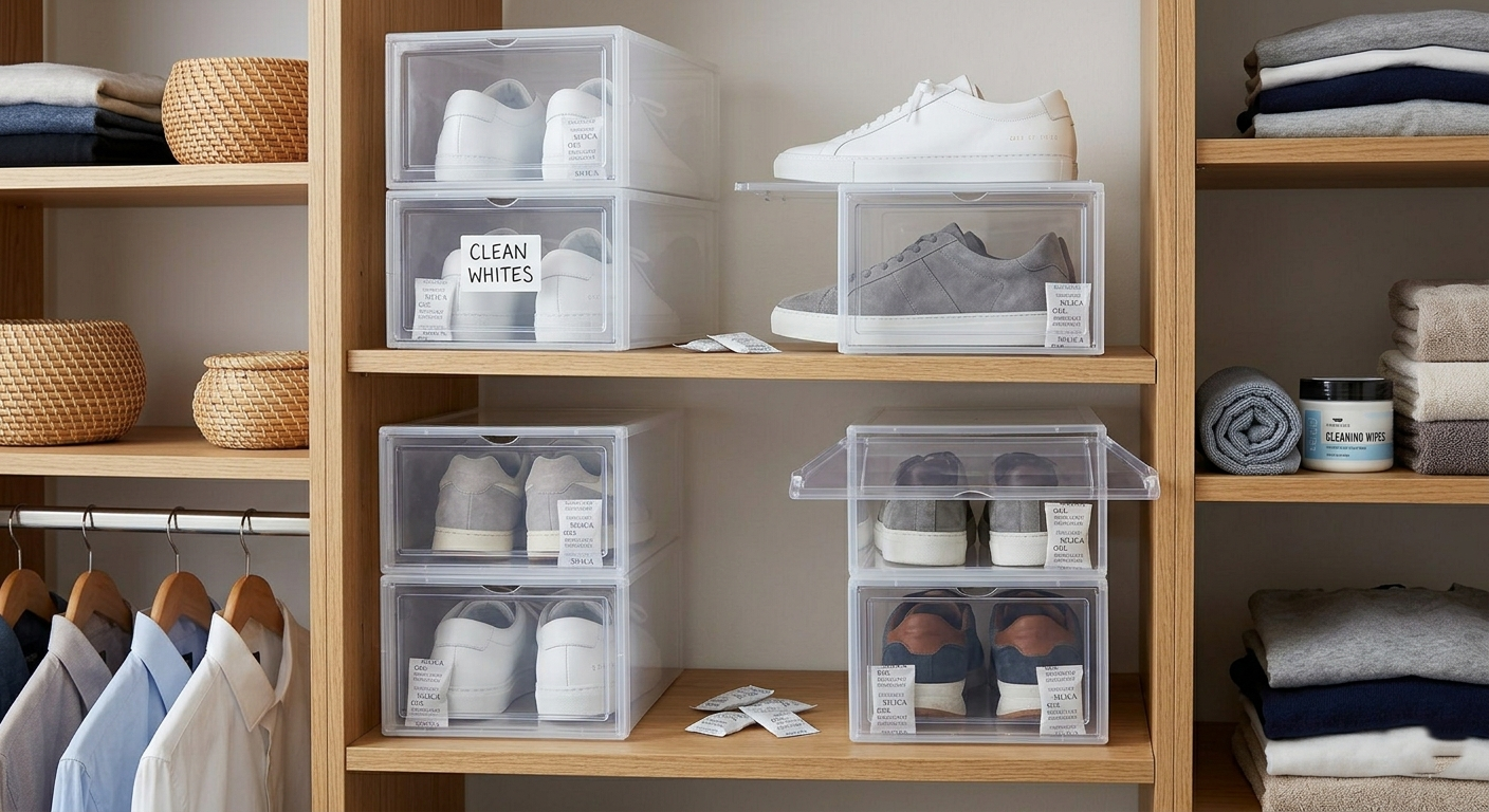 How to Store Trainers So They Stay Clean Longer