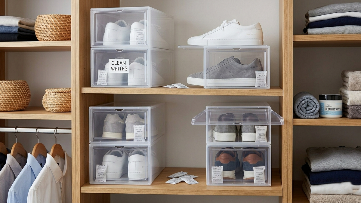 How to Store Trainers So They Stay Clean Longer