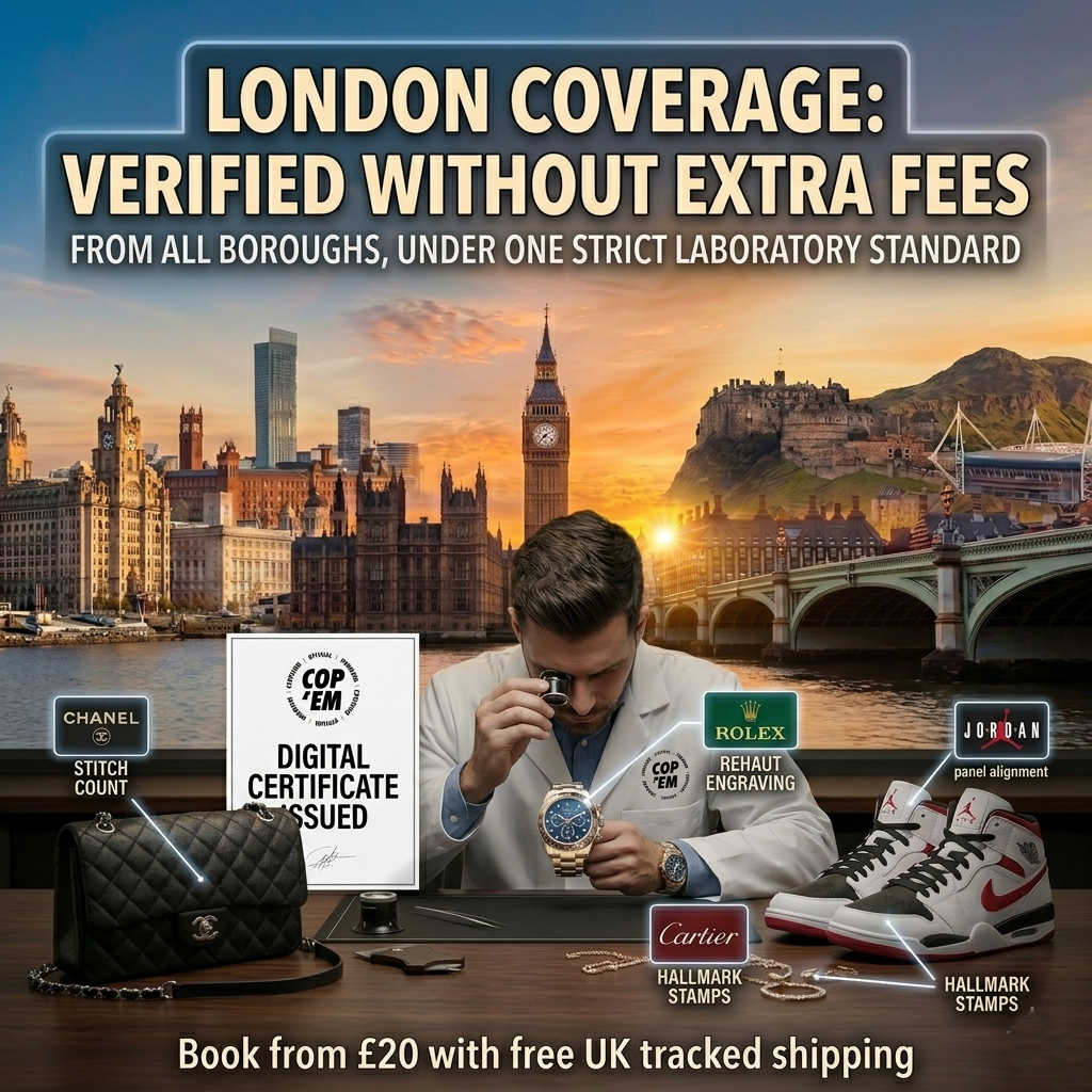 Luxury Item Authentication Service Near Me: London