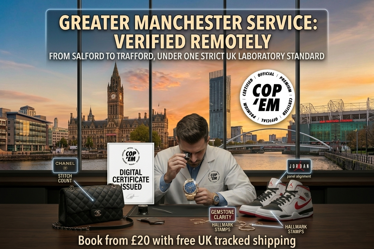Luxury Item Authentication Service Near Me: Manchester