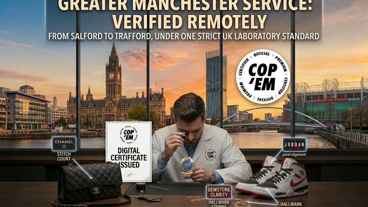Luxury Item Authentication Service Near Me: Manchester