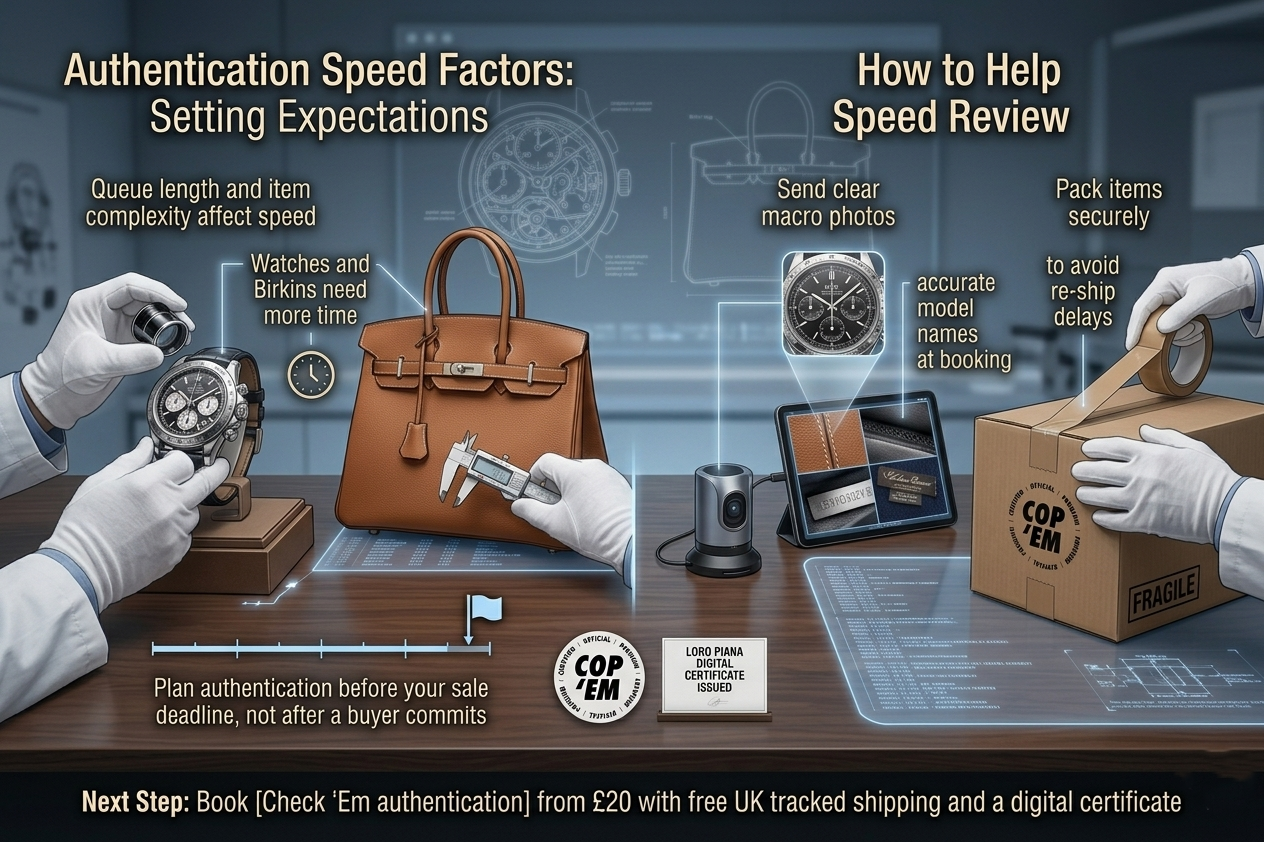 Fast Authentication Service for Designer Goods UK