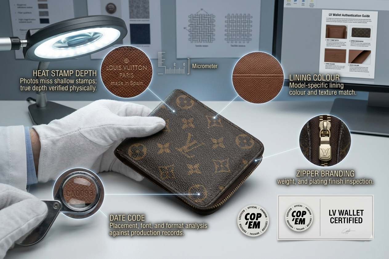 Designer Wallet Authentication Before You Buy