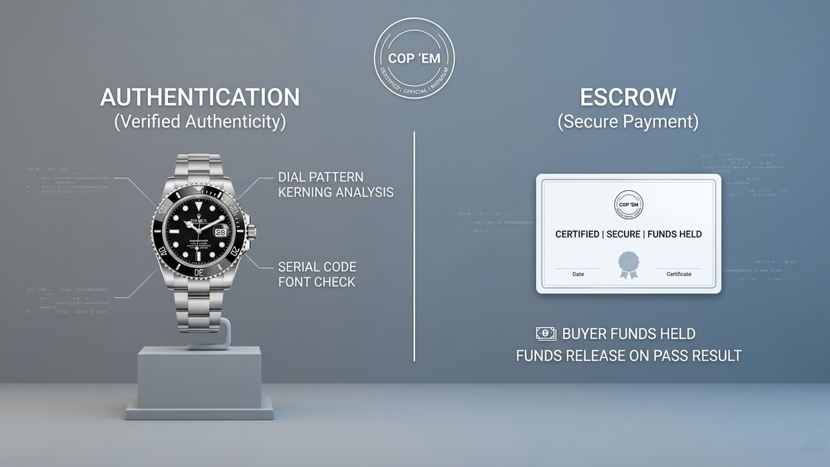 Escrow and Authentication: How They Work Together
