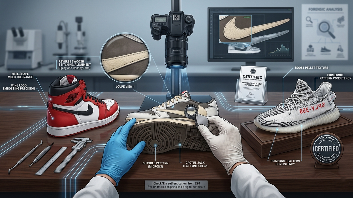 Sneaker Authentication Before Resale UK