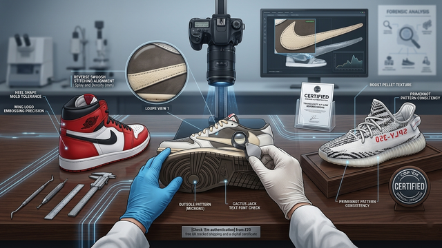 Sneaker Authentication Before Resale UK