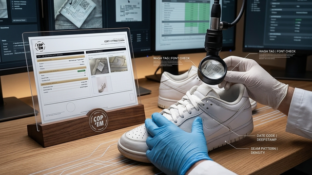 Digital Authentication Certificates for Designer Items