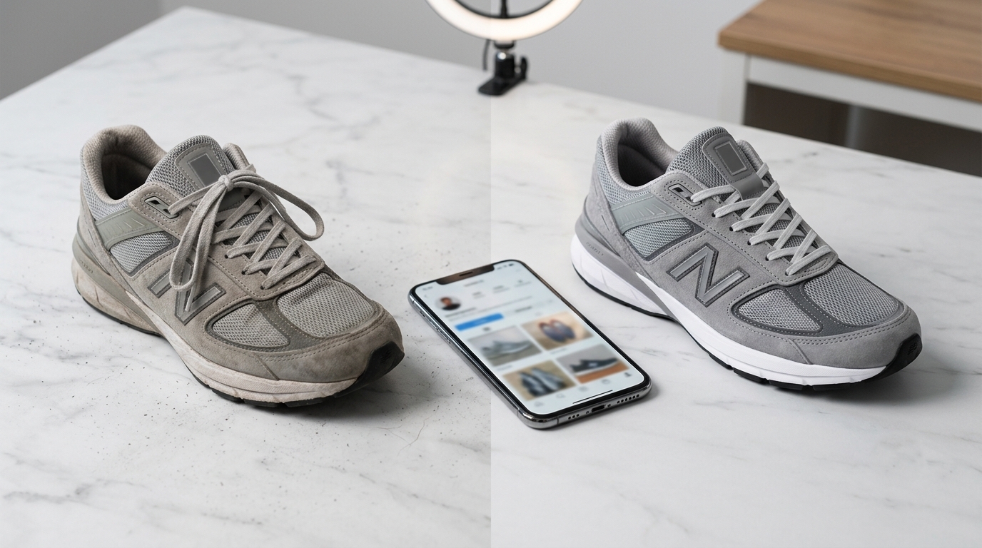 How to Clean Trainers Before Listing on Vinted or Depop